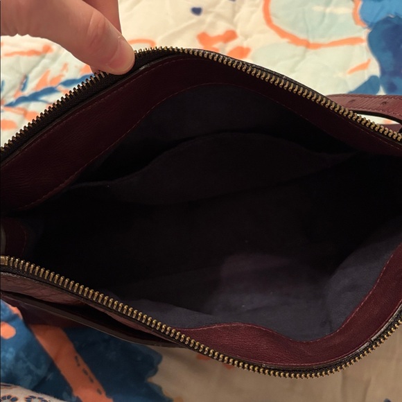 Parker Thatch  Lily Crossbody - Heritage "Broken-In" Leather Oxblood Burgundy - Picture 3 of 9